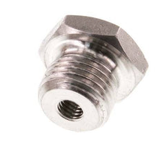 M5 x G 1/4'' F/M RVS Verloopring 40 Bar