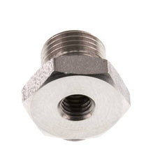 M5 x G 1/8'' F/M RVS Verloopring 40 Bar
