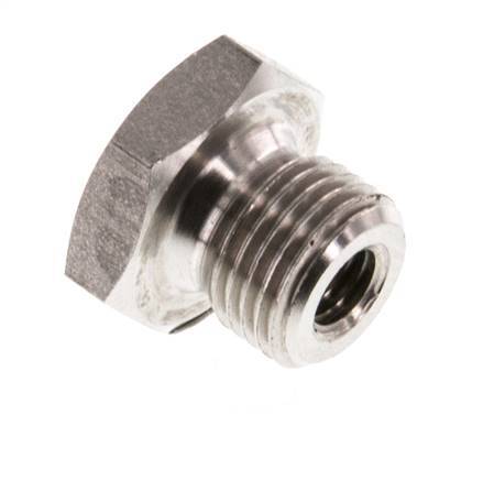 M5 x G 1/8'' F/M RVS Verloopring 40 Bar