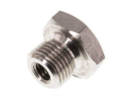 M5 x G 1/8'' F/M RVS Verloopring 40 Bar