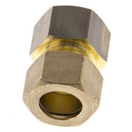 G 1/2'' x 15mm Messing Rechte Knelfitting 82 Bar DIN EN 1254-2