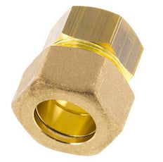 G 3/4'' x 22mm Messing Rechte Knelfitting 54 Bar DIN EN 1254-2