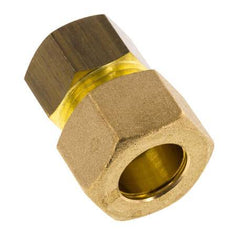 G 3/8'' x 14mm Messing Rechte Knelfitting 89 Bar DIN EN 1254-2