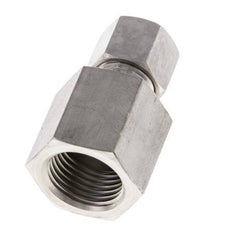G 1/2'' x 10L RVS Rechte Knelfitting 315 Bar DIN 2353