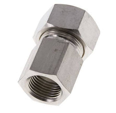 G 1/2'' x 18L RVS Rechte Knelfitting 315 Bar DIN 2353