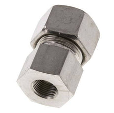 G 3/8'' x 20S RVS Rechte Knelfitting 400 Bar DIN 2353