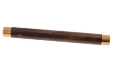 G 1/2'' Messing Dubbele Pijpnippel 16 Bar DIN 2982 - 200mm