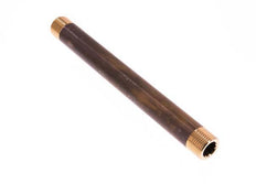 G 1/2'' Messing Dubbele Pijpnippel 16 Bar DIN 2982 - 200mm