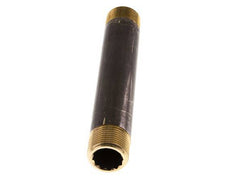 G 3/4'' Brass Double Pipe Nipple 16 Bar DIN 2982 - 150mm