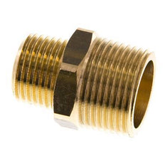 R 3/4'' x R 1/2'' Messing Borstnippel 16 Bar