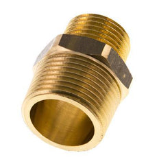 R 3/4'' x R 1/2'' Messing Borstnippel 16 Bar