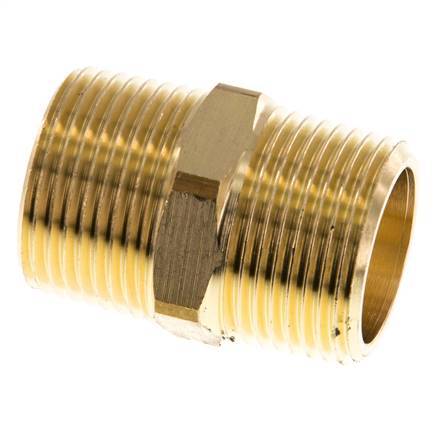 R 3/4'' Messing Borstnippel 16 Bar