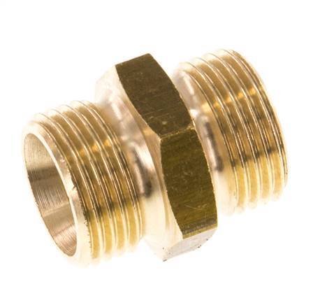 G 3/8'' Messing Borstnippel 16 Bar [5 Stuks]