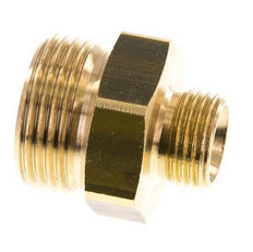 G 1'' x G 1/2'' Messing Borstnippel 16 Bar