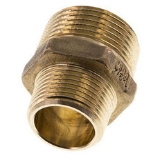 R 1'' x R 3/4'' Messing Borstnippel 16 Bar