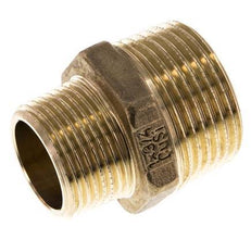 R 1'' x R 3/4'' Messing Borstnippel 16 Bar