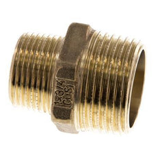 R 1'' x R 3/4'' Messing Borstnippel 16 Bar