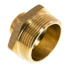 G 1 1/2'' x G 3/4'' Messing Borstnippel 16 Bar