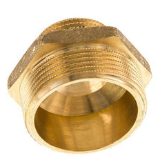 G 1 1/2'' x G 1'' Messing Borstnippel 16 Bar