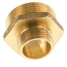 G 1 1/2'' x G 1'' Messing Borstnippel 16 Bar