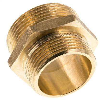 G 1 1/2'' x G 1 1/4'' Messing Borstnippel 16 Bar