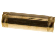 G 1 1/2'' Brass Double Pipe Nipple 16 Bar DIN 2982 - 150mm