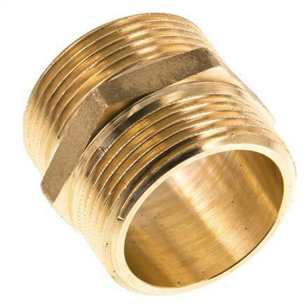 G 1 1/4'' Messing Borstnippel 16 Bar