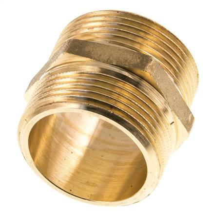 G 1 1/4'' Messing Borstnippel 16 Bar