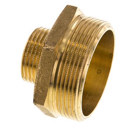 G 2'' x G 1'' Messing Borstnippel 16 Bar