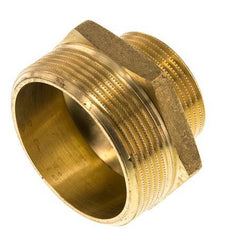G 2'' x G 1 1/4'' Messing Borstnippel 16 Bar