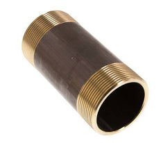 G 2'' Brass Double Pipe Nipple 16 Bar DIN 2982 - 120mm
