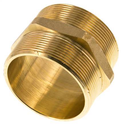 G 2 1/2'' Messing Borstnippel 16 Bar