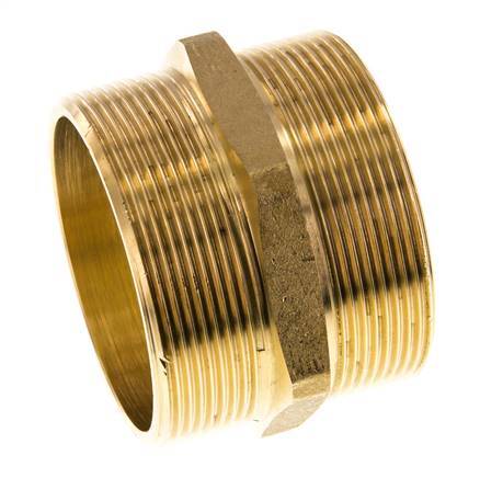 G 2 1/2'' Messing Borstnippel 16 Bar