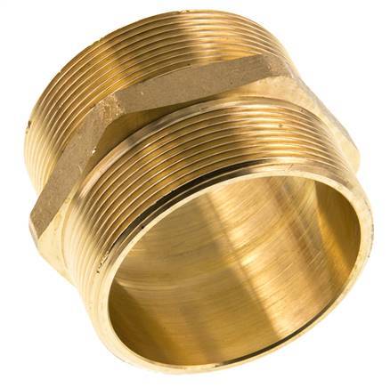 G 2 1/2'' Messing Borstnippel 16 Bar