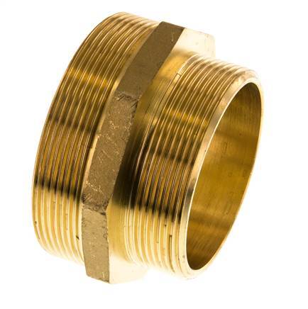 G 3'' x G 2 1/2'' Messing Borstnippel 16 Bar