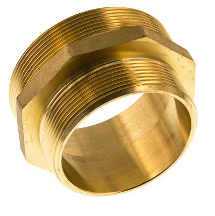 G 3'' x G 2 1/2'' Messing Borstnippel 16 Bar