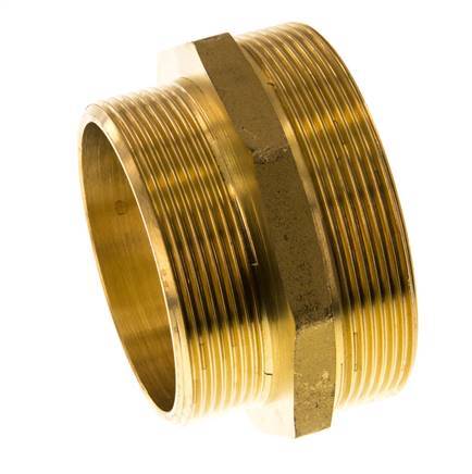 G 3'' x G 2 1/2'' Messing Borstnippel 16 Bar