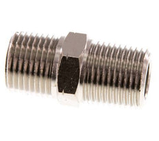 1/2'' NPT x R 1/2'' Vernikkeld Messing Borstnippel 60 Bar