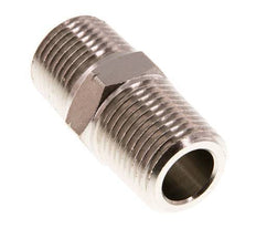 1/2'' NPT x R 1/2'' Vernikkeld Messing Borstnippel 60 Bar