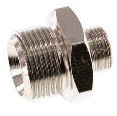 G 3/4'' x G 3/8'' Vernikkeld Messing Borstnippel 16 Bar