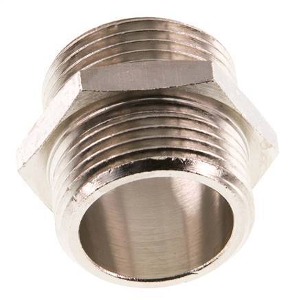 G 3/4'' Vernikkeld Messing Borstnippel 16 Bar