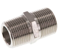3/4'' NPT x R 3/4'' Vernikkeld Messing Borstnippel 60 Bar