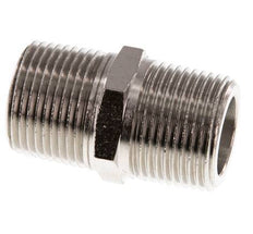 3/4'' NPT x R 3/4'' Nickel plated Brass Double Nipple 60 Bar
