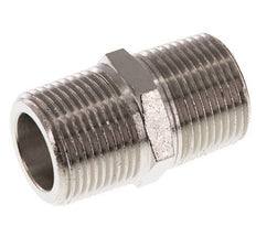 3/4'' NPT x R 3/4'' Vernikkeld Messing Borstnippel 60 Bar