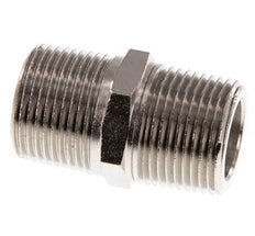 3/4'' NPT x R 3/4'' Vernikkeld Messing Borstnippel 60 Bar