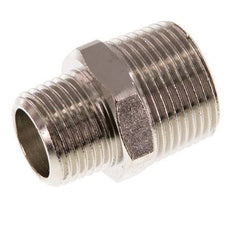 R 3/4'' x R 1/2'' Nickel plated Brass Double Nipple 16 Bar