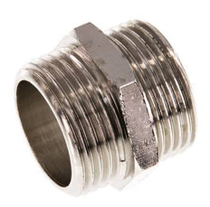 G 1'' Vernikkeld Messing Borstnippel 16 Bar