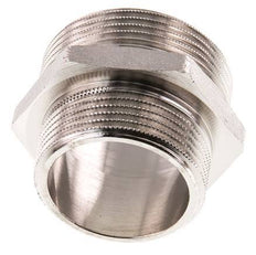 G 1 1/2'' x G 1 1/4'' Vernikkeld Messing Borstnippel 16 Bar