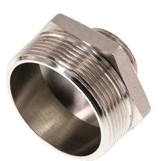 G 2'' x G 1'' Vernikkeld Messing Borstnippel 16 Bar