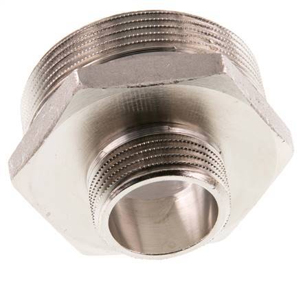 G 2'' x G 1'' Vernikkeld Messing Borstnippel 16 Bar